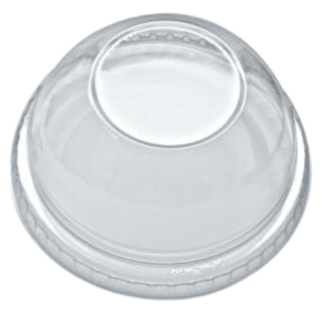 PET Dome Lids Without  hole