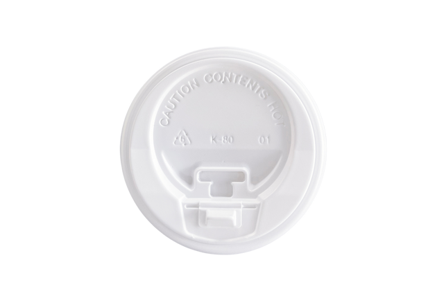 80mm Dome Lids for 8 oz Paper Hot Cups