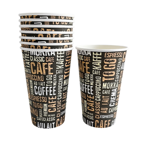 Paper Hot Cups - CU716P-MC - 1000/CS