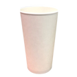 20 oz White Paper Hot Cups