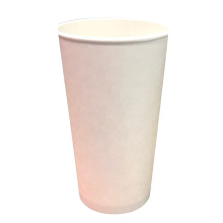 Paper Hot Cups - White - CU720-E - 500 pcs