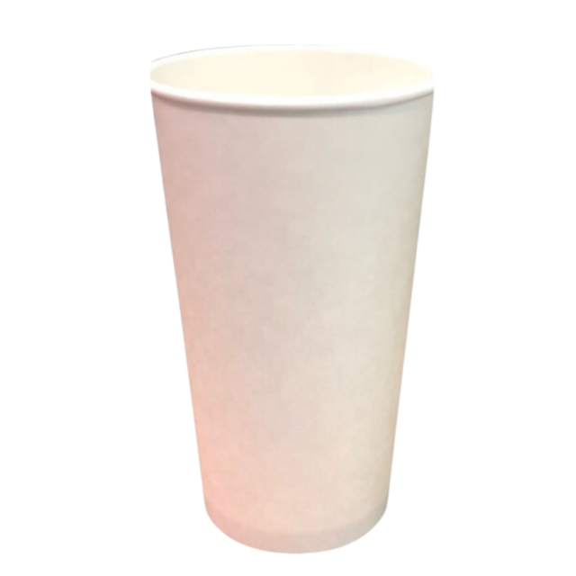 Paper Hot Cups - White - CU720-E - 500 pcs