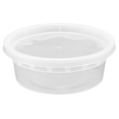 8oz Round Deli Container (DE108-MC) 8 oz - Mark's Choice