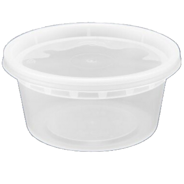 12 oz Round Deli Container - DE1112 - 500 pcs
