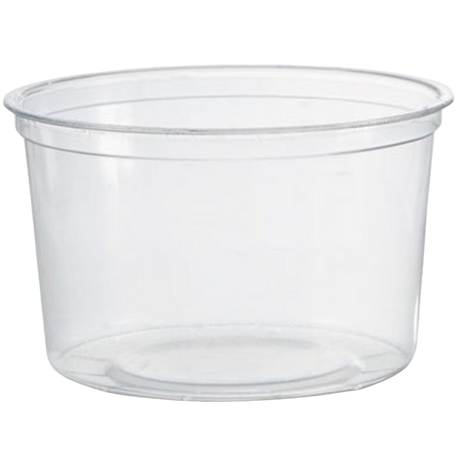 16 oz Round Deli Container - DE1116 - 500 pcs/case