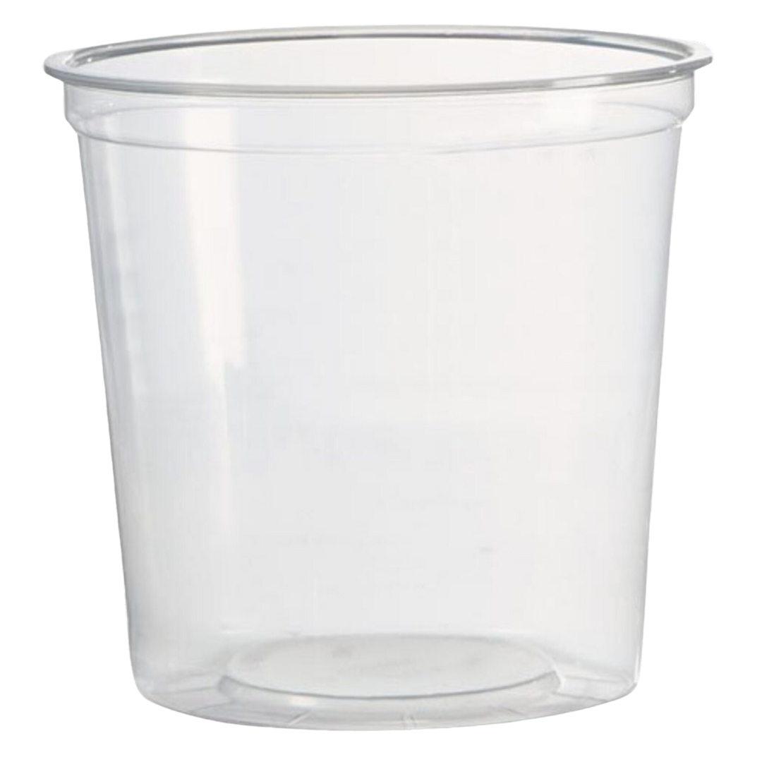 24 oz Round Deli Container (DE124-MC) 24 oz - Mark's Choice