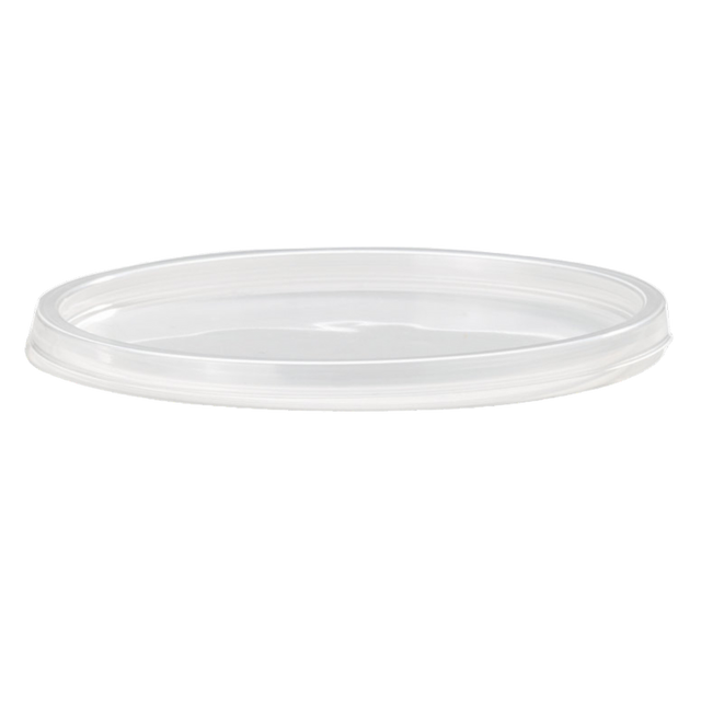 117 x 7.6mm PP Plastic Lids that fit 8,12,16,24 & 32 oz Round Deli Containers