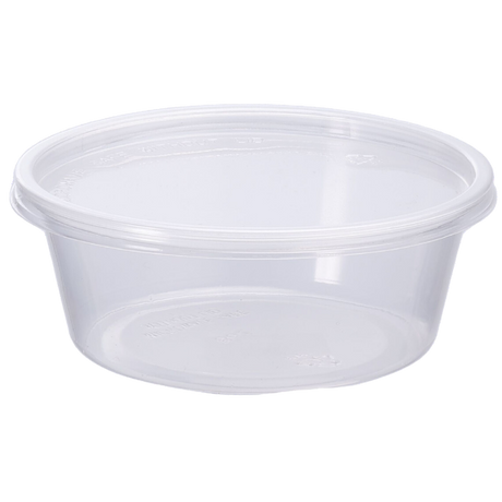 Deli Containers - Heavy - Combo - DE208-P - 240 sets, 9LX7