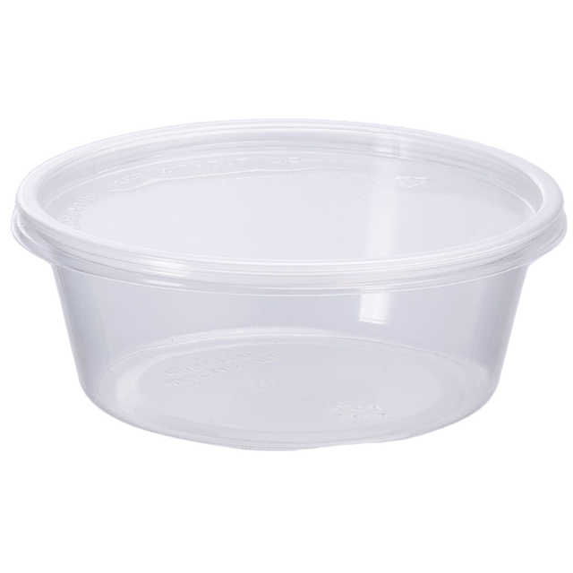 Deli Containers - Heavy - Combo - DE208-P - 240 sets, 9LX7