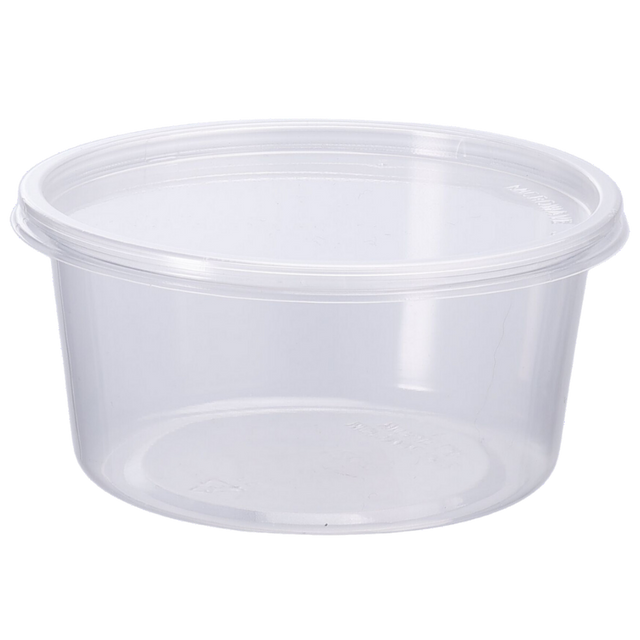 Deli Containers - Heavy - Combo - DE212-P - 240 sets, 7LX9/S