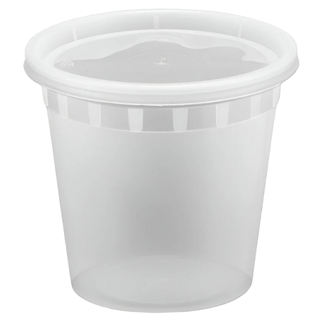 24 oz Heavy Deli Containers Combo