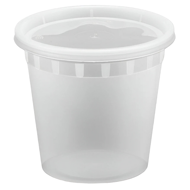 Deli Containers - Heavy - Combo - DE224-MC - 240 sets