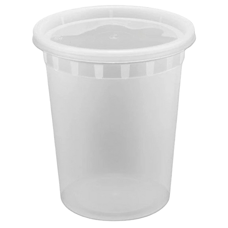Deli Containers - Heavy - Combo - DE232-MC - 240 sets, 4LX9/S