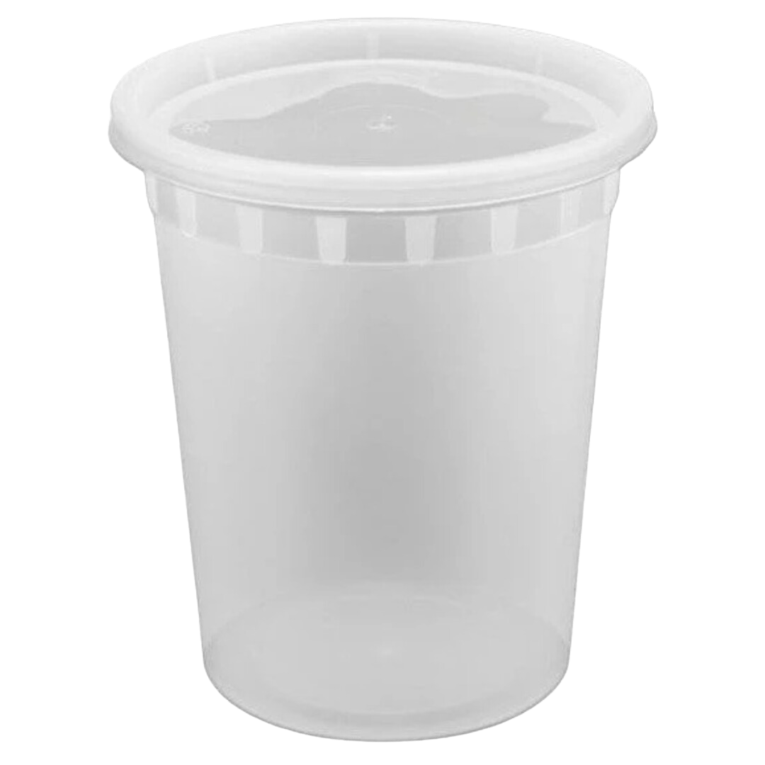 Deli Containers - Heavy - Combo - DE232-MC - 240 sets, 4LX9/S