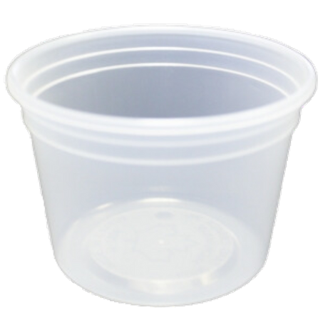 Deli Containers - Heavy - DE312 - 500 pcs, 8x4/S