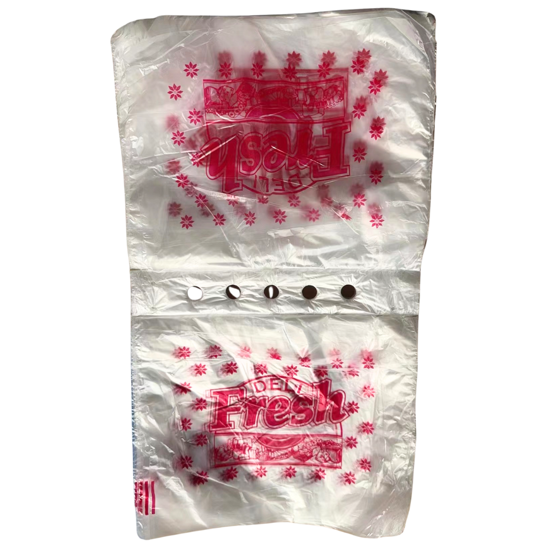 Deli Bags H.D. (Dynasty - Deli Bag 2000 PCS) Printed, High Density, 10" x 9"/ 8" x 10"