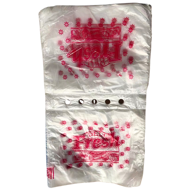 10" x 9"/ 8" x 10" High Density Printed Deli Bags