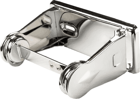 Metalic Single Roll Bathroom Tissue Dispenser