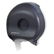 Black Plastic Single Roll JRT Bathroom Tissue Dispenser