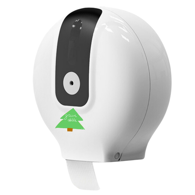 White Plastic Dispenser for Single JRT and mini JRT that fits rolls up to 1000'