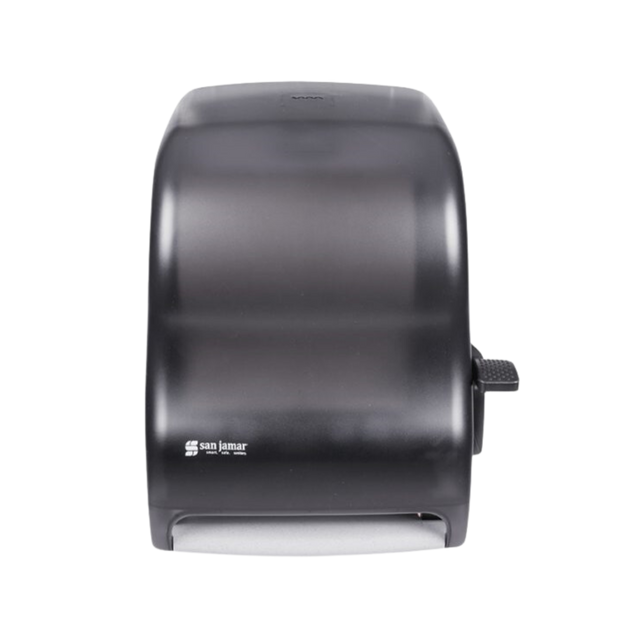 Dispenser with Lever for Hand Towel