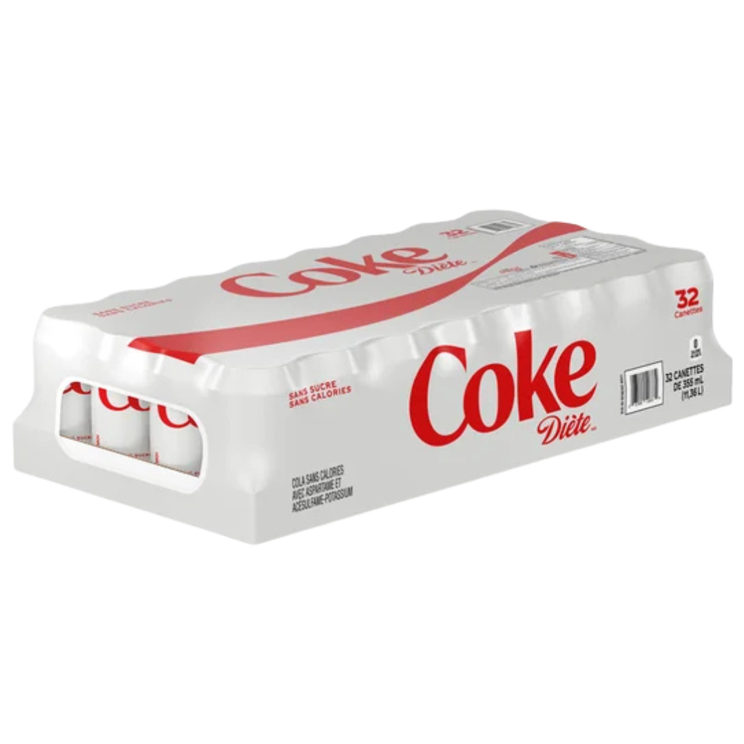 355mL Diet Coke Cans - 32 pack