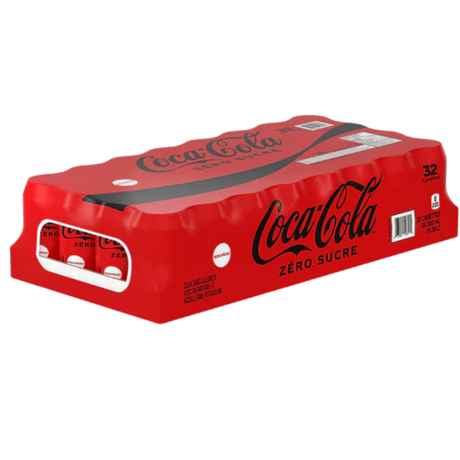 355mL Coke Zero Cans - 32 pack
