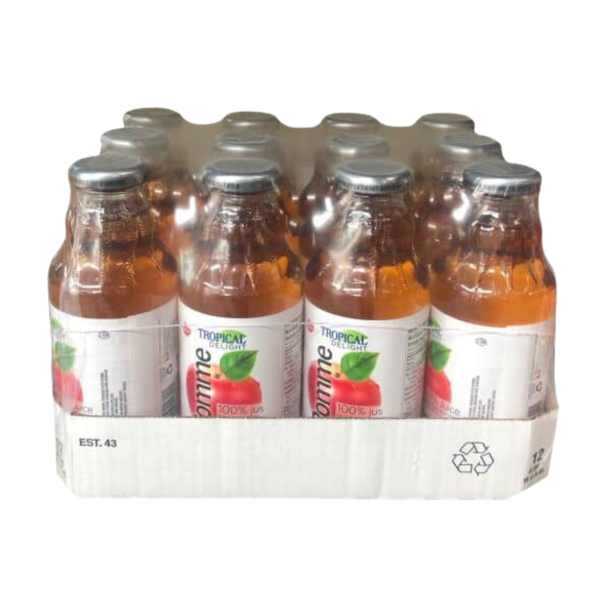 Apple Juice DK2102 473ml x 12 - Tropical Delight