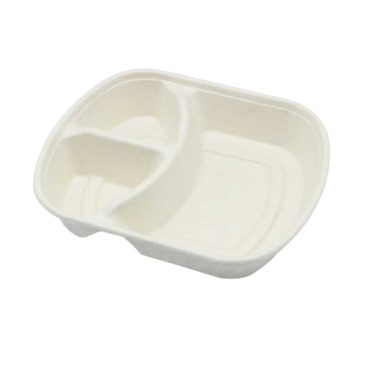 outTake-Out Sugarcane/Bagasse Compostable Cont (RZ04088) 32 oz, 3-comp