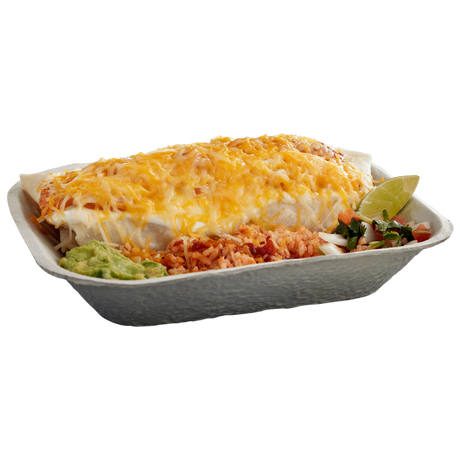 6.7" X 4.7" Pulp Food Trays