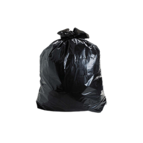 Black Garbage Bags - GB2422 - 500 pcs, 12x5/S