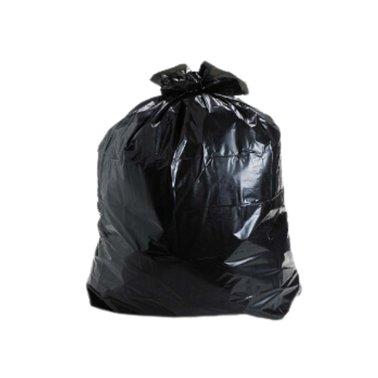 Black Garbage Bags (BLACK 26X36 Extra) 26" x 36", Ex- Strong