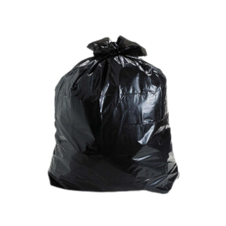 Black Garbage Bags - GB2636R - 250 pcs, 12x5/S