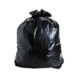 35" x 47" Extra Extra Strong Industrial Black Garbage Bags - 3 Mil