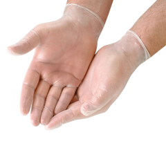 Clear Vinyl Gloves ( Vinyl Large) Large - Mark's Choice