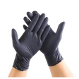 Medium Black Food Grade Nitrile Gloves