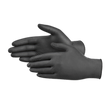 Extra Large Black Industy Nitrile Gloves