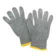 Cotton Knit Gloves - Grey