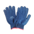 Blue PVC Dotted Gloves
