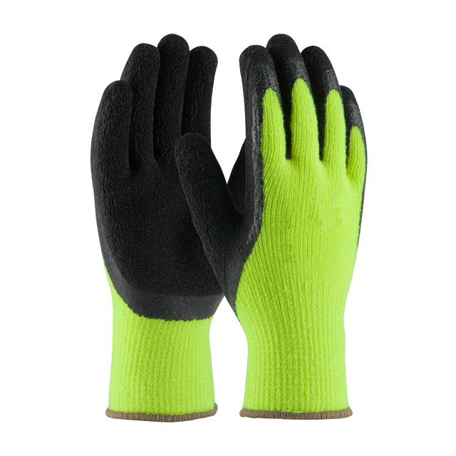 Lime Green Thermal Gloves