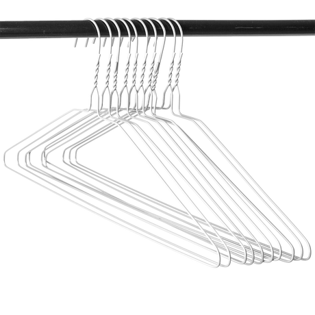 Suit Hanger - HA10W - 500 pcs, 5x9/S