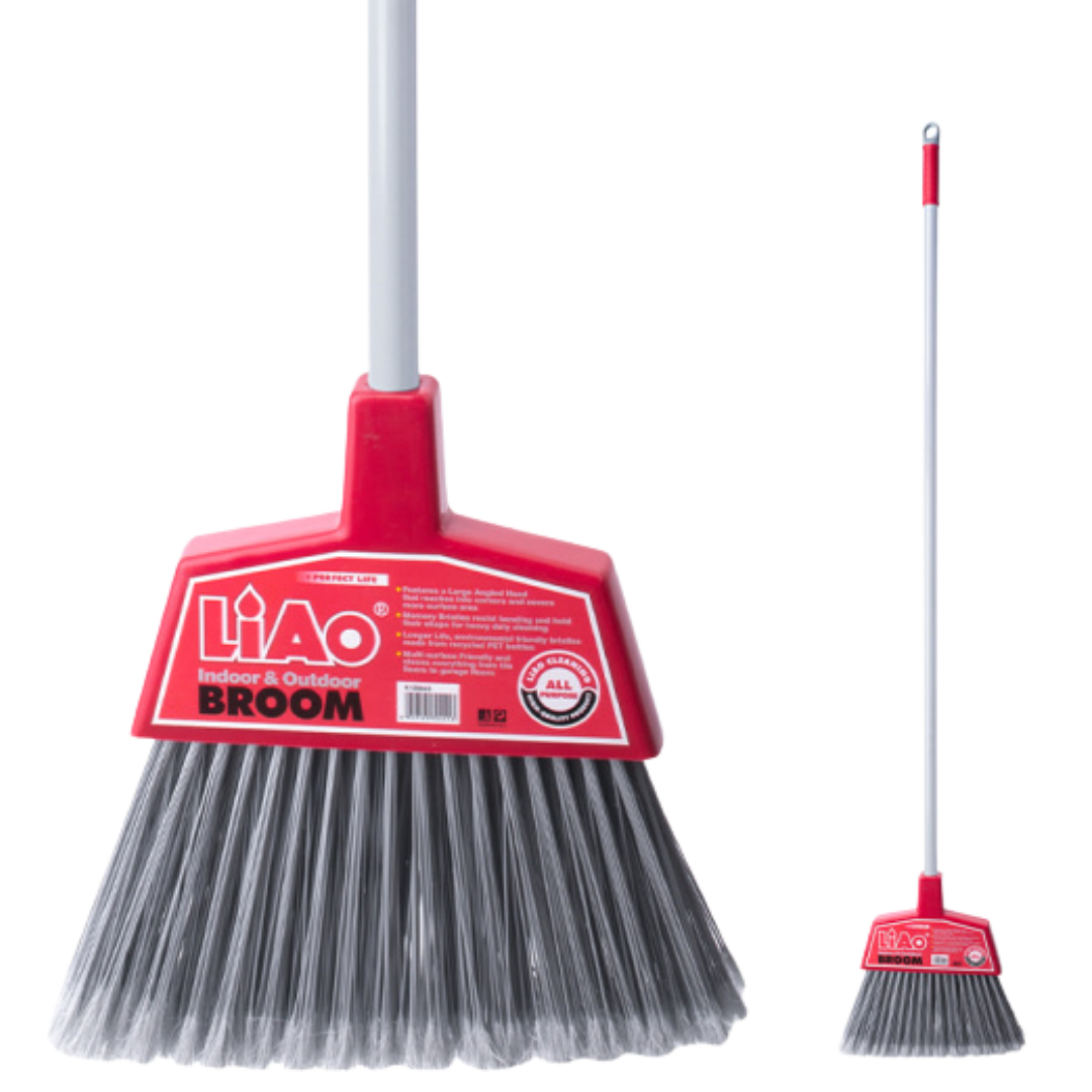 Angle Broom - Indoor&Outdoor 
Broom - JA1230 - 1 Set, 24sets/cs