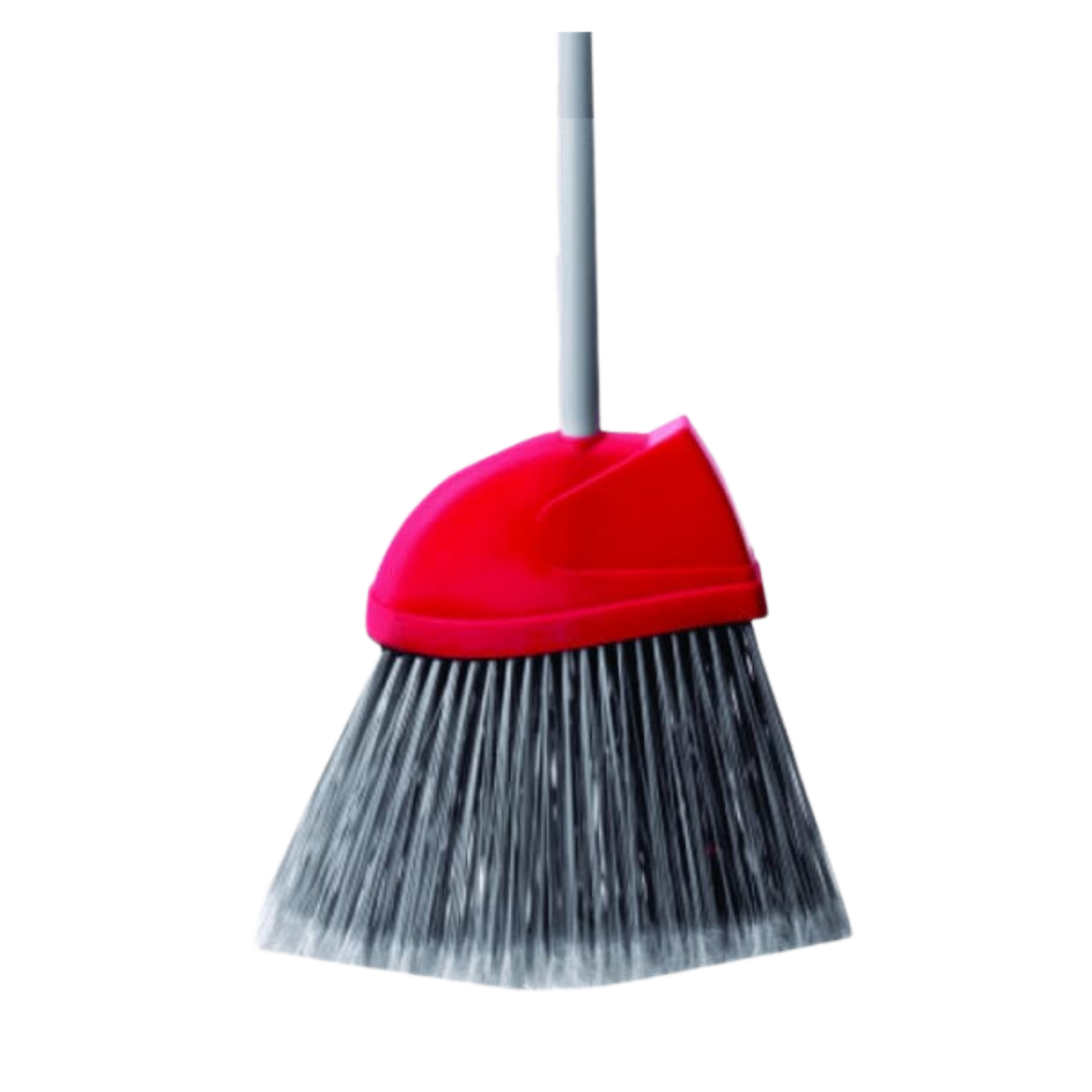 Angle Broom (K130041+M130004S) 8"Plastic head, 18.5cm, 130cm metal handle - - Trust Line