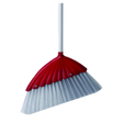 4" Angle Broom with 43" Metal Handle