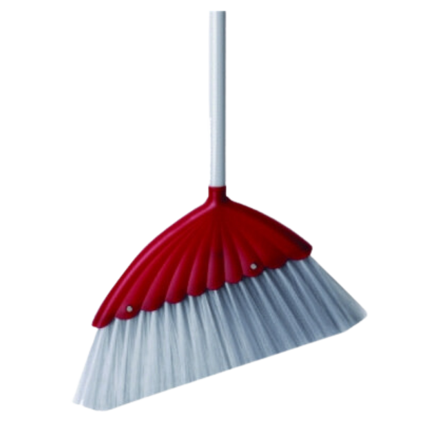 4" Angle Broom with 43" Metal Handle