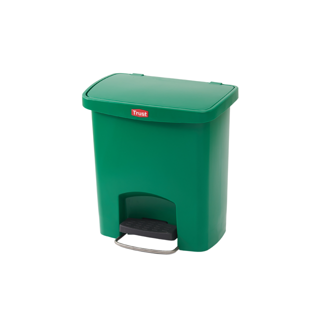 Svelte-Step-on-Container-Green-(1305)-15L---Trust-Line