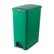 90L Green Svelte Step-on Container