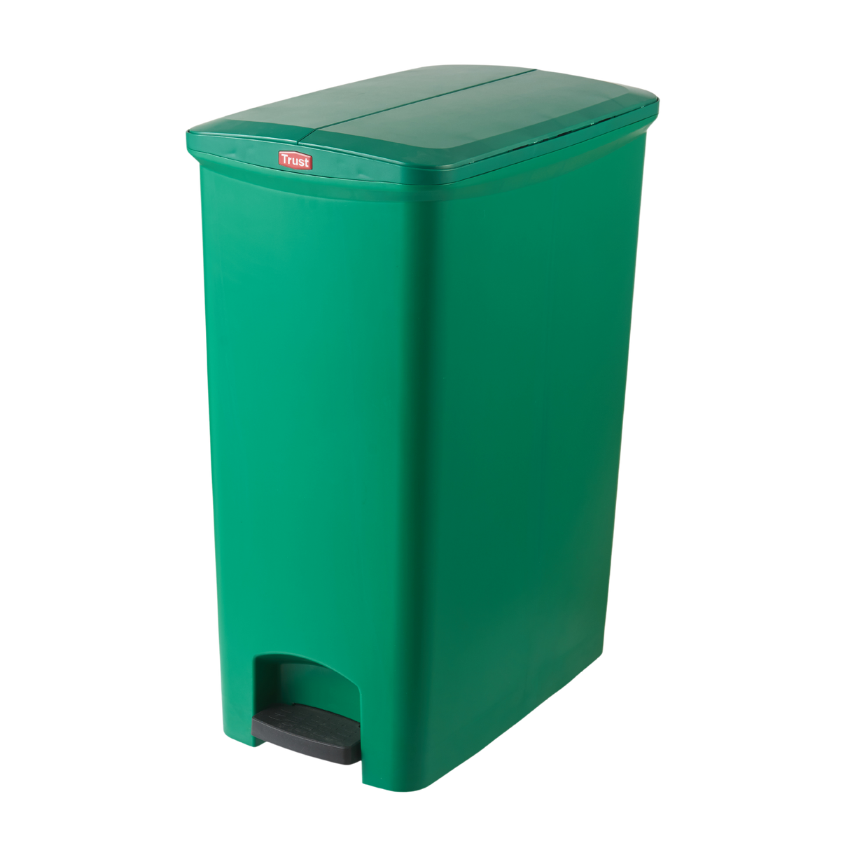 90L Green Svelte Step-on Container