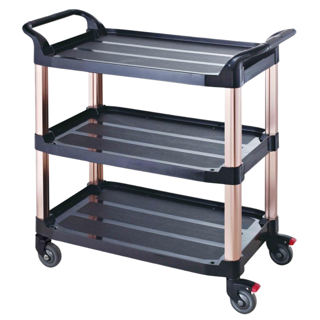 Plastic Housekeeping Cart - JA204 - 1 Set