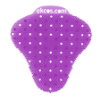 Purple Berry Urinal Screens, Lasts 60 Days